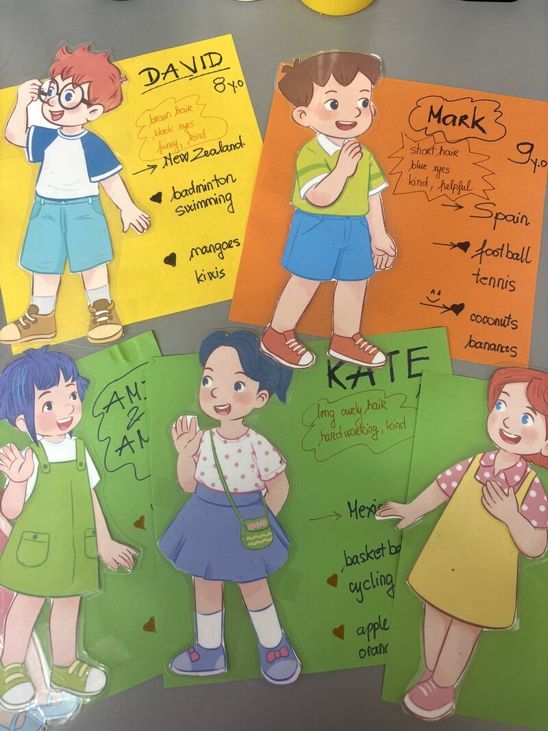 Primary presentation skills: when paper puppets meet real-world WTC.